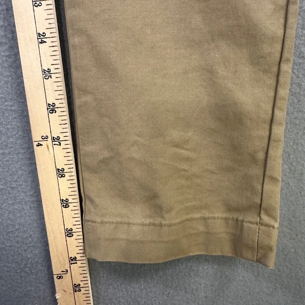 Banana Republic Mason Athletic Tapered Chino Pants Acorn Brown 32x31 338337 Mens